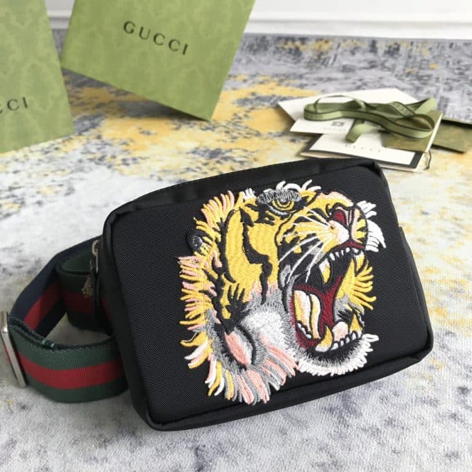 グッチバッグコピー 定番人気2021新品 GUCCI 男女兼用 ウエストポーチ - 画像 (2)