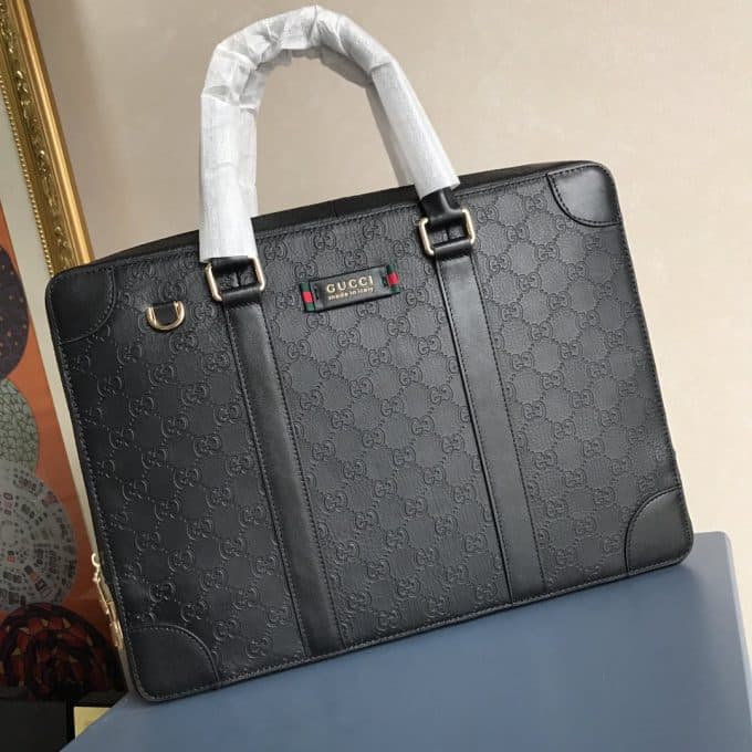 人気高級 グッチバッグコピー 2021新品注目度NO.1 GUCCI メンズ ブリーフケース - 画像 (2)