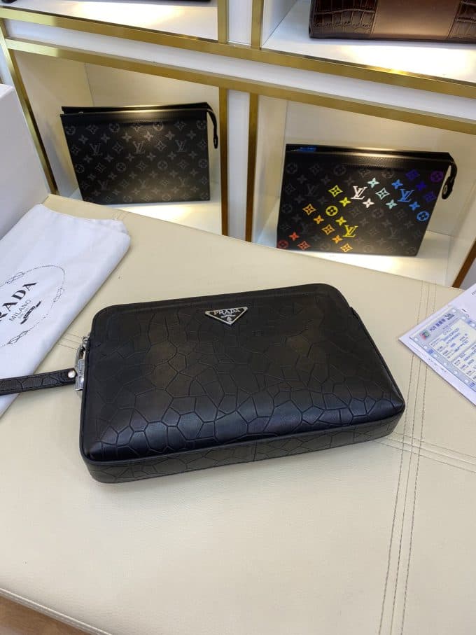 プラダバッグコピー 大人気2021新品 PRADA メンズ セカンドバッグ - 画像 (4)