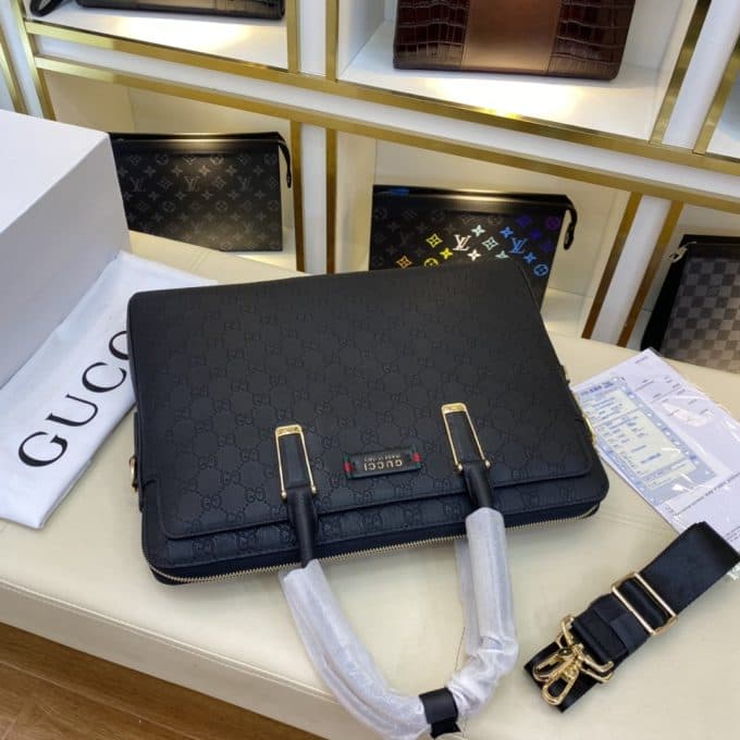 グッチバッグコピー 2021新品注目度NO.1 GUCCI メンズ ブリーフケース - 画像 (3)