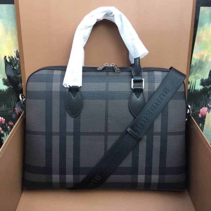 バーバリーバッグコピー 定番人気2021新品 BURBERRY メンズ ブリーフケース
