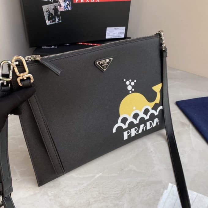 プラダバッグコピー 定番人気2021新品 PRADA メンズ ショルダーバッグ - 画像 (2)