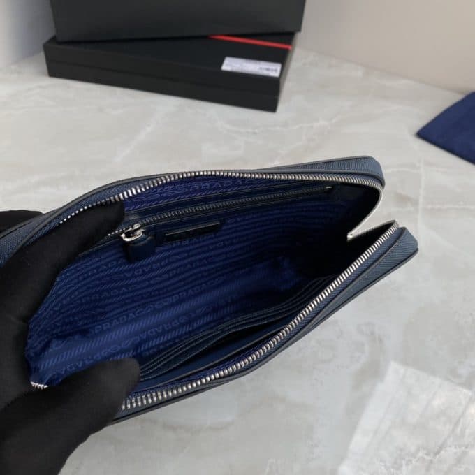 プラダバッグコピー 定番人気2021新品 PRADA メンズ セカンドバッグ - 画像 (8)