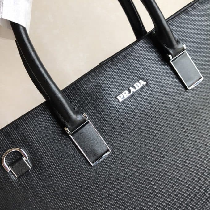 人気高級プラダバッグコピー 大人気2021新品 PRADA メンズ ブリーフケース - 画像 (5)