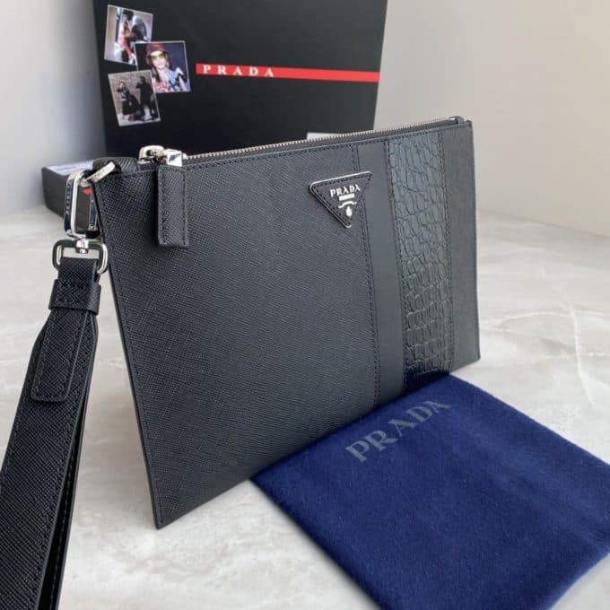 プラダバッグコピー 大人気2021新品 PRADA メンズ セカンドバッグ - 画像 (2)
