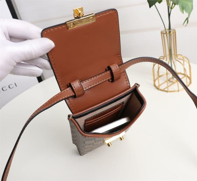 グッチバッグコピー 大人気2021新品 GUCCI 男女兼用 携帯 電話 バッグ - 画像 (9)