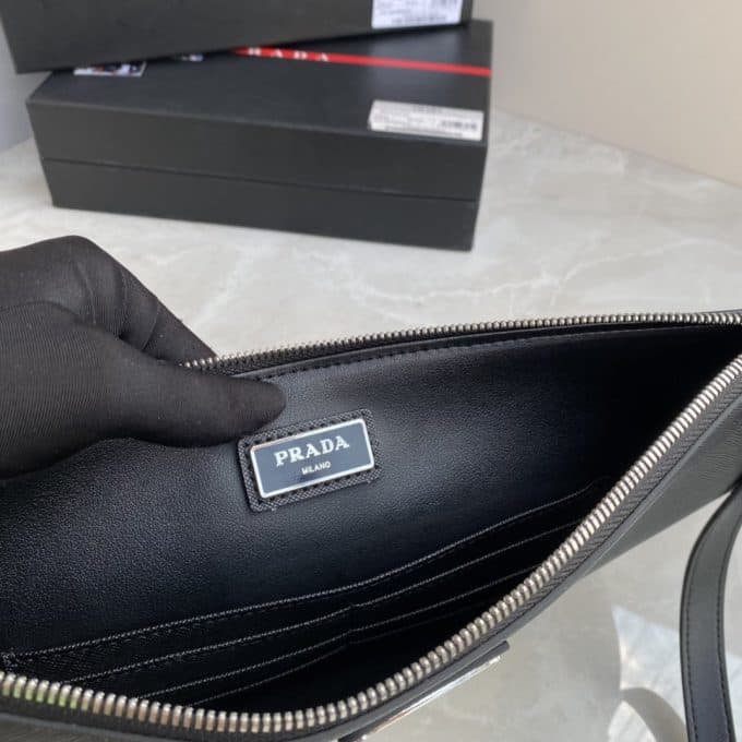プラダバッグコピー 定番人気2021新品 PRADA メンズ ショルダーバッグ - 画像 (9)