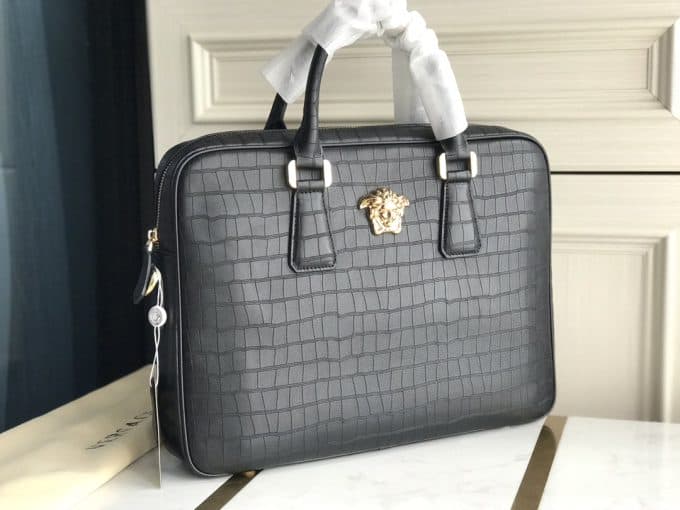 ヴェルサーチェバッグコピー 2021新品注目度NO.1 VERSACE メンズ ブリーフケース - 画像 (3)
