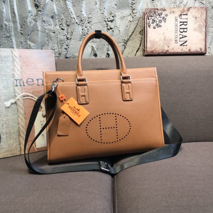 高品質 エルメスバッグコピー 定番人気2021新品 HERMES メンズ ブリーフケース - 画像 (2)