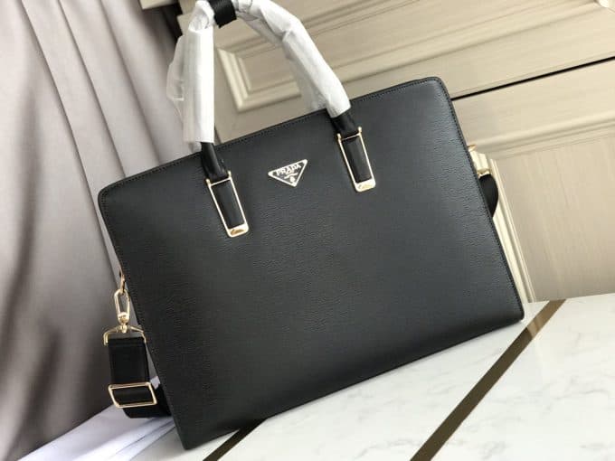 高品質 プラダバッグコピー 大人気2021新品 PRADA メンズ ブリーフケース - 画像 (3)