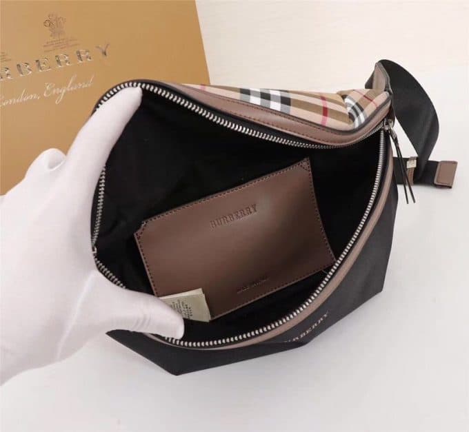 バーバリーバッグコピー 定番人気2021新品 BURBERRY 男女兼用 ウエストポーチ - 画像 (8)