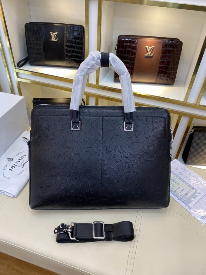 プラダバッグコピー 2021新品注目度NO.1 PRADA メンズ ブリーフケース - 画像 (2)