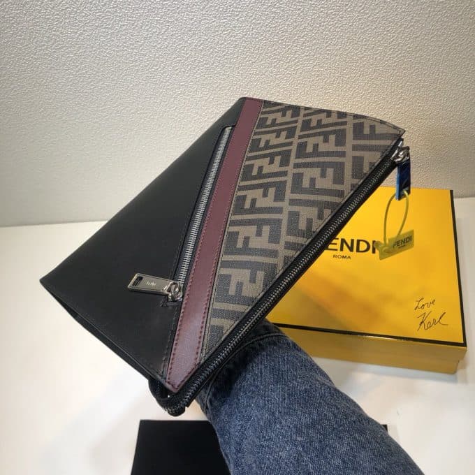 フェンディバッグコピー 大人気2021新品 FENDI メンズ セカンドバッグ - 画像 (5)