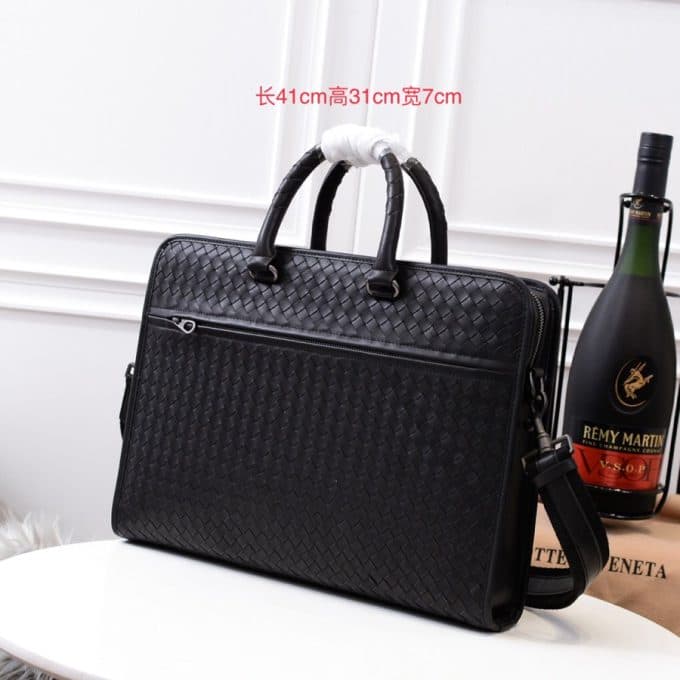 ボッテガヴェネタバッグコピー 2021新品注目度NO.1 Bottega Veneta メンズ ブリーフケース - 画像 (2)