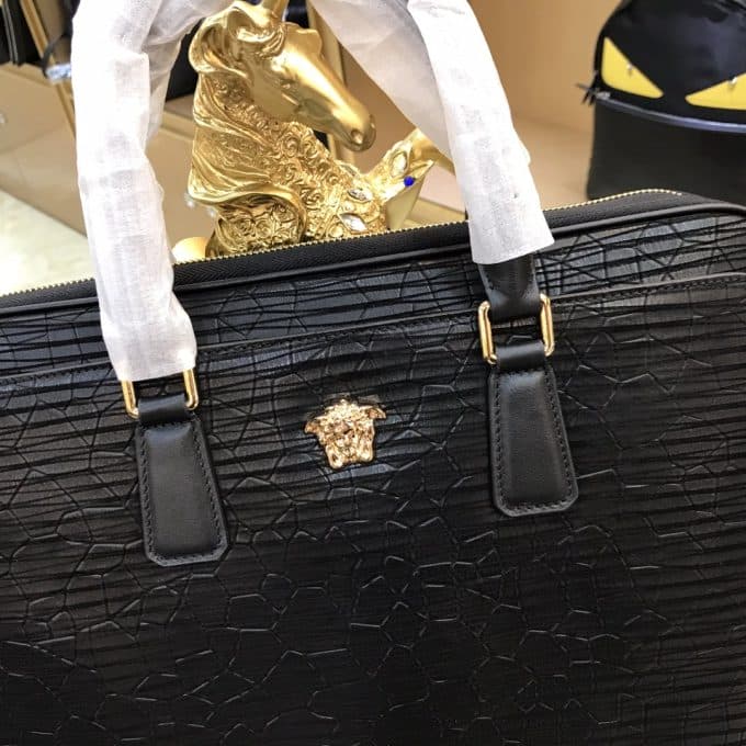 人気高級 ヴェルサーチェバッグコピー 定番人気2021新品 VERSACE メンズ ブリーフケース - 画像 (5)