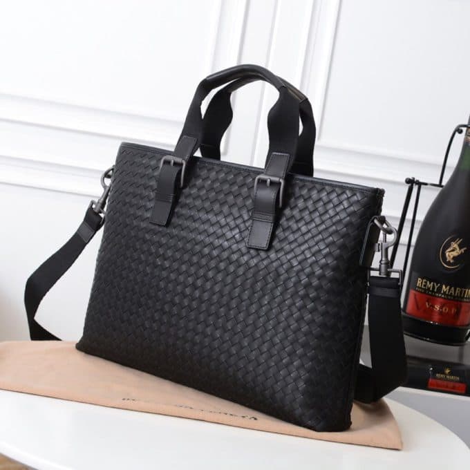 ボッテガヴェネタバッグコピー 2021新品注目度NO.1 Bottega Veneta メンズ ブリーフケース - 画像 (2)
