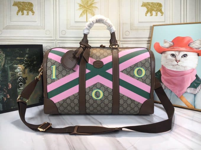グッチバッグコピー 定番人気2022新品 GUCCI 男女兼用 ボストンバッグ - 画像 (5)