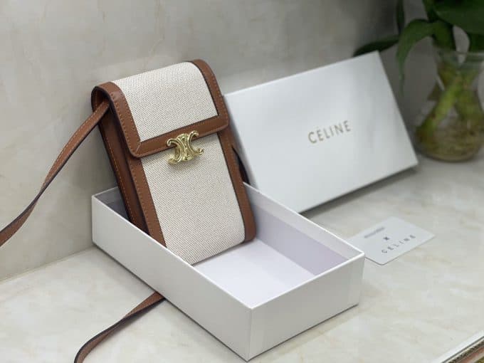 セリーヌバッグコピー 定番人気2021新品 Celine 男女兼用 携帯 電話 バッグ - 画像 (2)