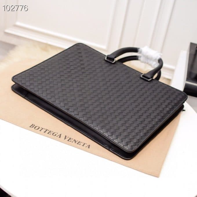 ボッテガヴェネタバッグコピー 2021新品注目度NO.1 Bottega Veneta メンズ ブリーフケース - 画像 (4)