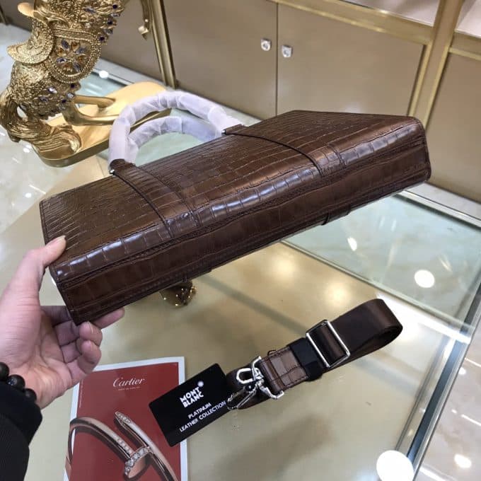 高品質モンブランバッグコピー 大人気2021新品 Montblancメンズ ブリーフケース - 画像 (7)