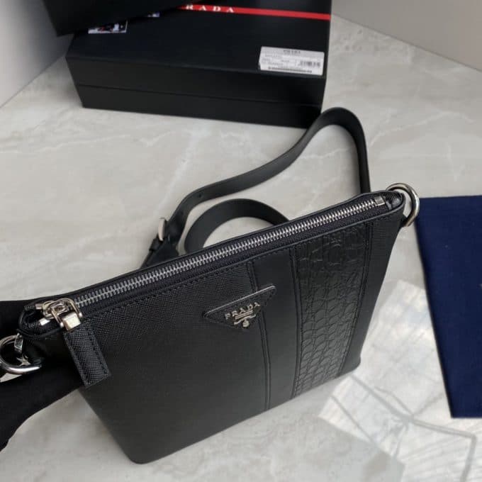 プラダバッグコピー 定番人気2021新品 PRADA メンズ ショルダーバッグ - 画像 (7)