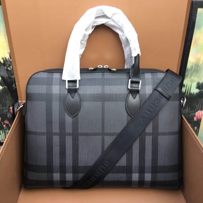 バーバリーバッグコピー 定番人気2021新品 BURBERRY メンズ ブリーフケース