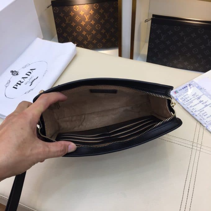 プラダバッグコピー 大人気2021新品 PRADA メンズ セカンドバッグ - 画像 (8)