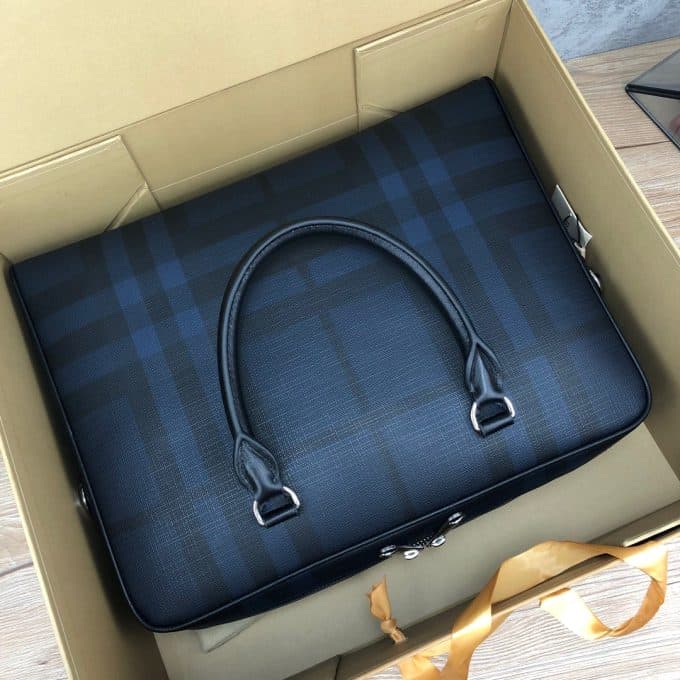 バーバリーバッグコピー 定番人気2021新品 BURBERRY メンズ ブリーフケース - 画像 (4)