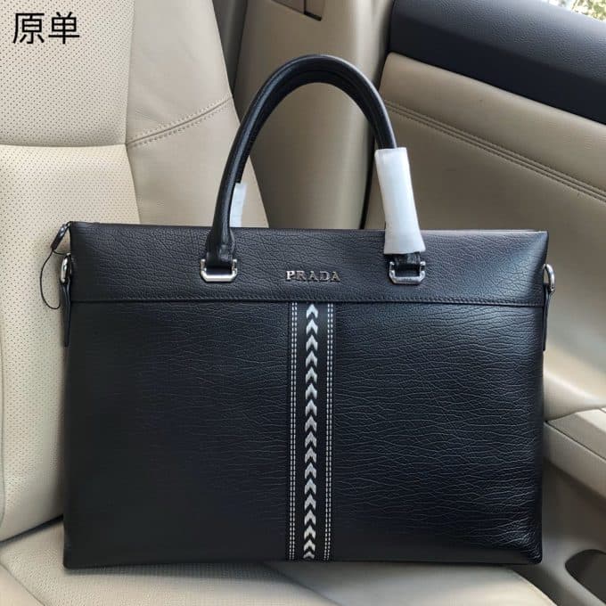 プラダバッグコピー 定番人気2021新品 PRADA メンズ ブリーフケース
