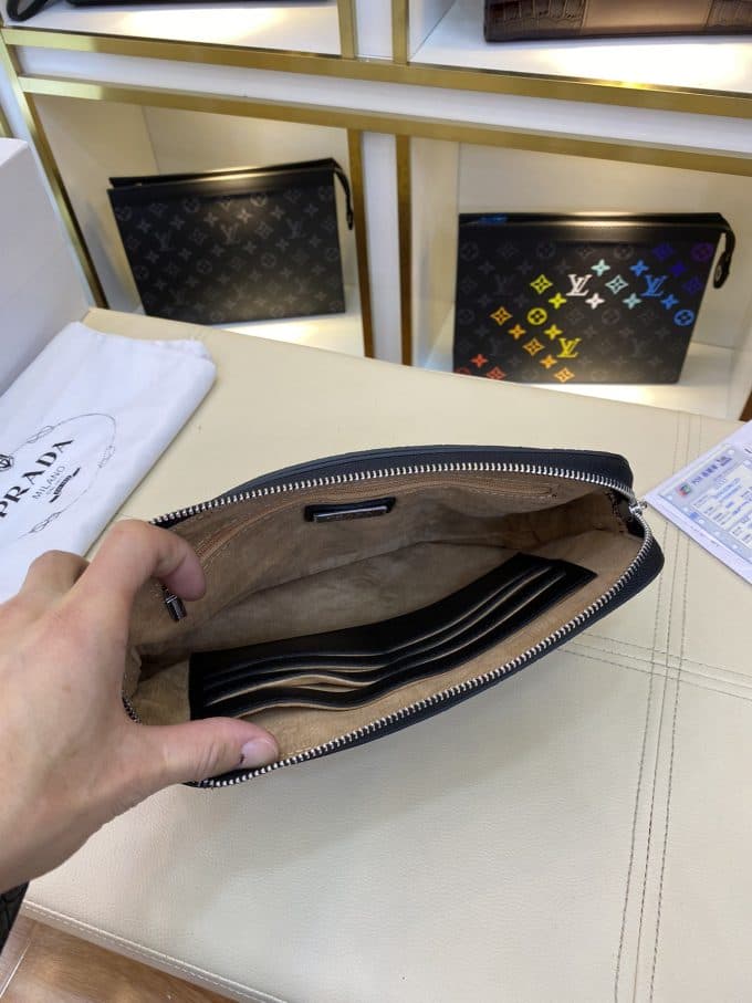 プラダバッグコピー 大人気2021新品 PRADA メンズ セカンドバッグ - 画像 (8)
