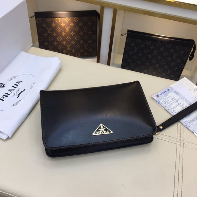 プラダバッグコピー 大人気2021新品 PRADA メンズ セカンドバッグ - 画像 (4)
