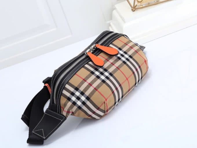 バーバリーバッグコピー 大人気2021新品 BURBERRY 男女兼用 ウエストポーチ - 画像 (4)