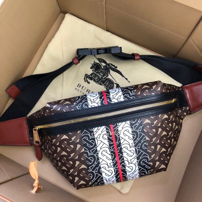 バーバリーバッグコピー 定番人気2021新品 BURBERRY メンズ ウエストポーチ - 画像 (9)