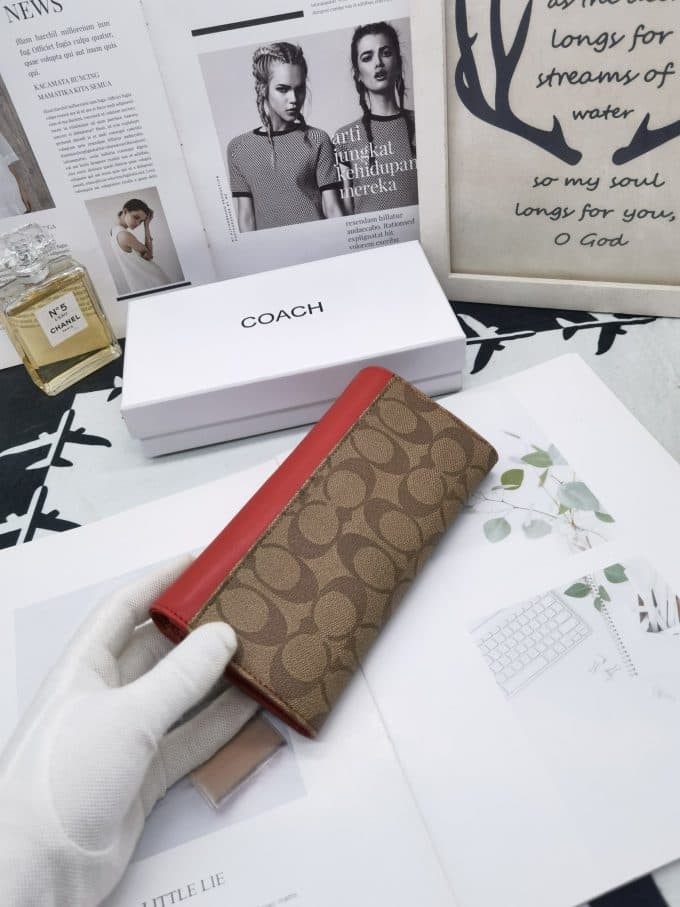 コーチ財布コピー 定番人気2021新品 Coach レディース 長財布 - 画像 (8)