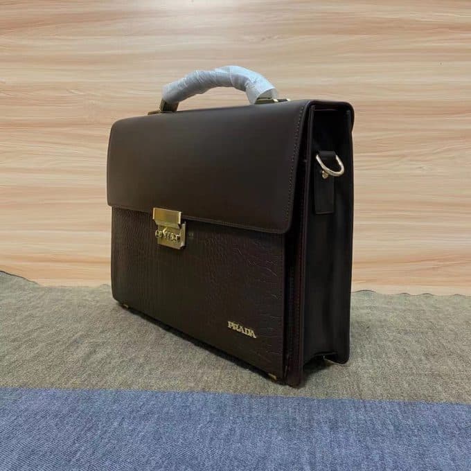 高品質プラダバッグコピー 2021新品注目度NO.1 PRADA メンズ ブリーフケース - 画像 (3)