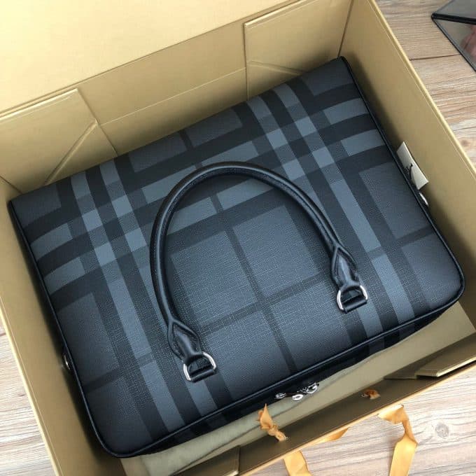 バーバリーバッグコピー 大人気2021新品 BURBERRY メンズ ブリーフケース - 画像 (5)
