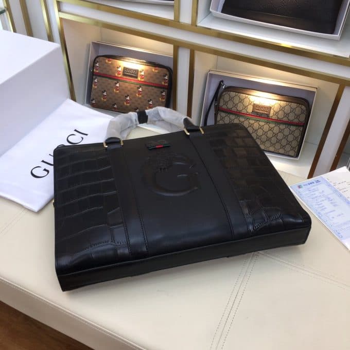 グッチバッグコピー 大人気2021新品 GUCCI メンズ ブリーフケース - 画像 (5)