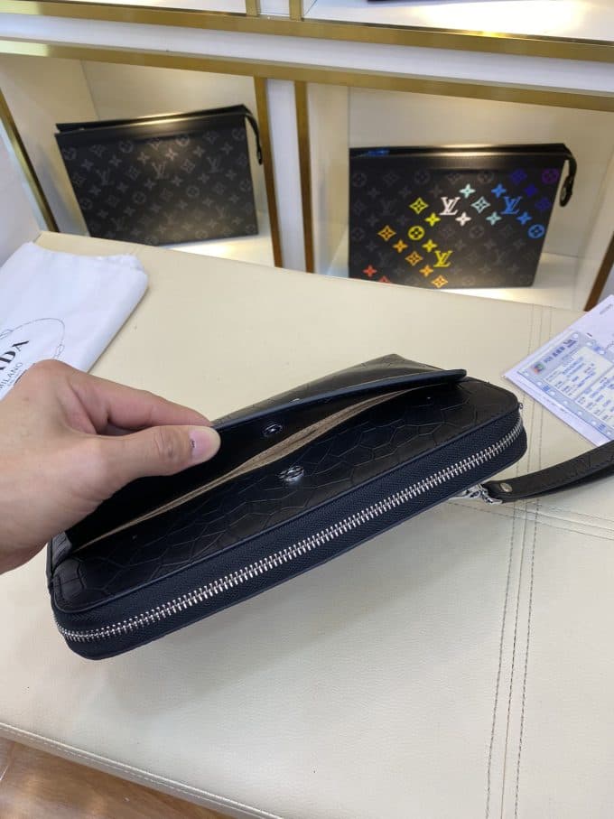 プラダバッグコピー 大人気2021新品 PRADA メンズ セカンドバッグ - 画像 (7)