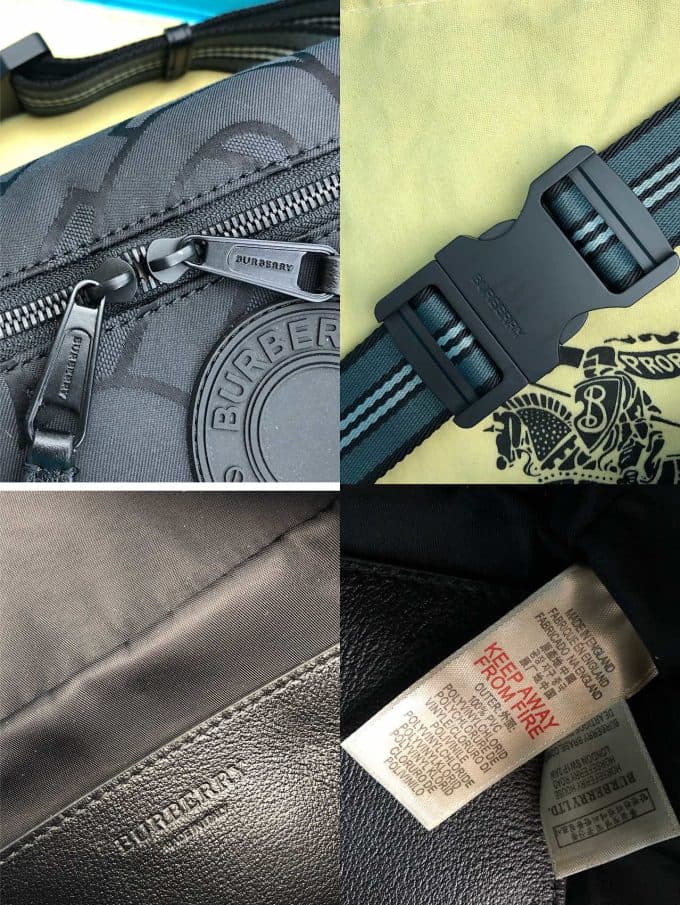 バーバリーバッグコピー 定番人気2021新品 BURBERRY メンズ ウエストポーチ - 画像 (8)