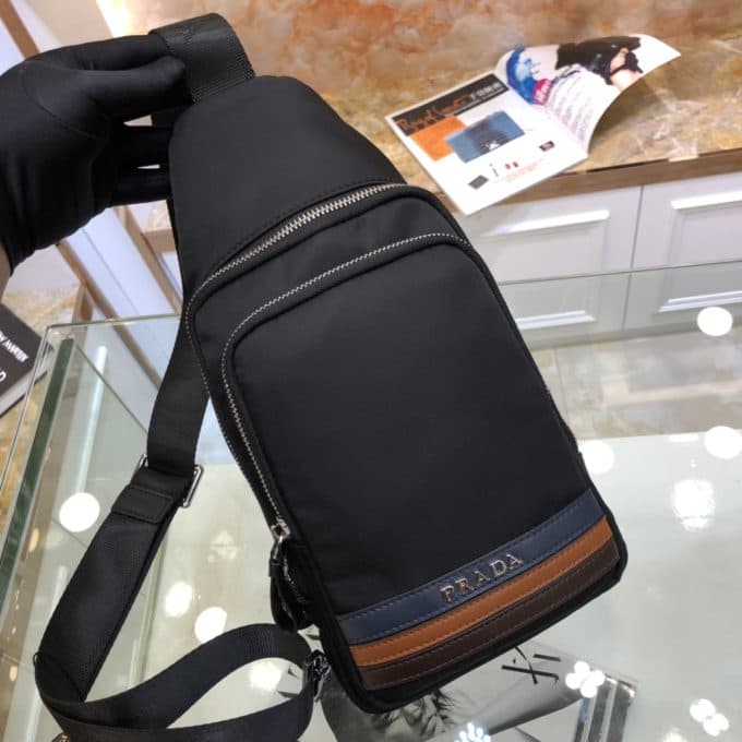 プラダバッグコピー 大人気2021新品 PRADA メンズ ボディバッグ - 画像 (4)