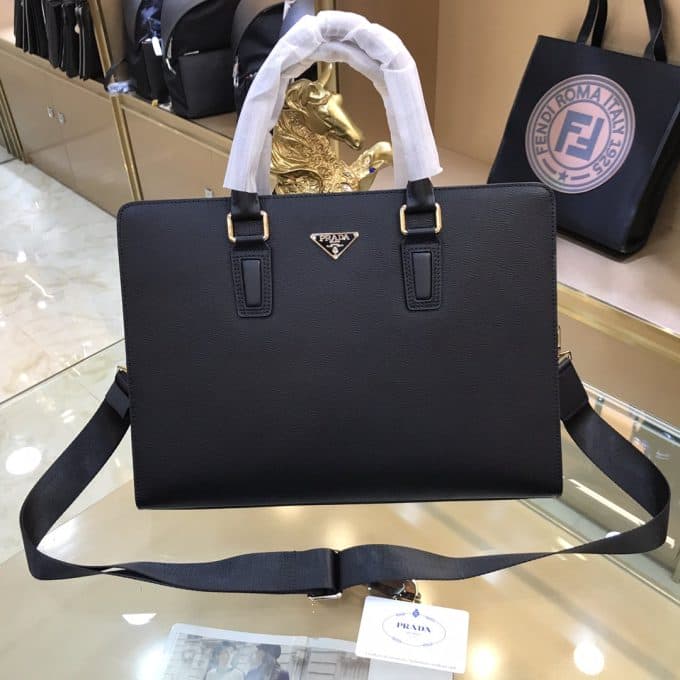 高品質 プラダバッグコピー 2021新品注目度NO.1 PRADA メンズ ブリーフケース - 画像 (4)