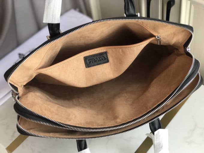 人気高級プラダバッグコピー 定番人気2021新品 PRADA メンズ ブリーフケース - 画像 (9)