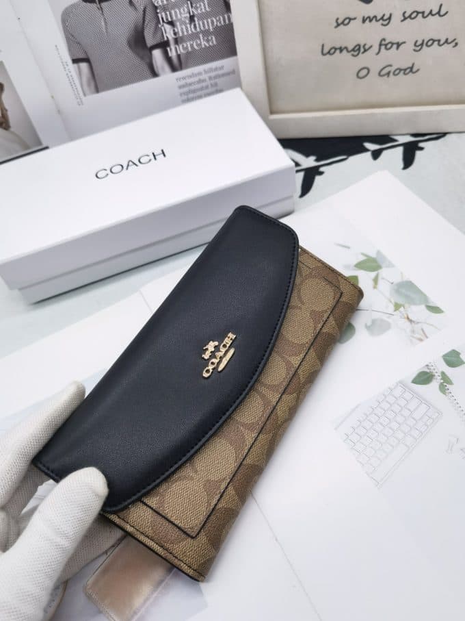 コーチ財布コピー 定番人気2021新品 Coach レディース 長財布 - 画像 (6)