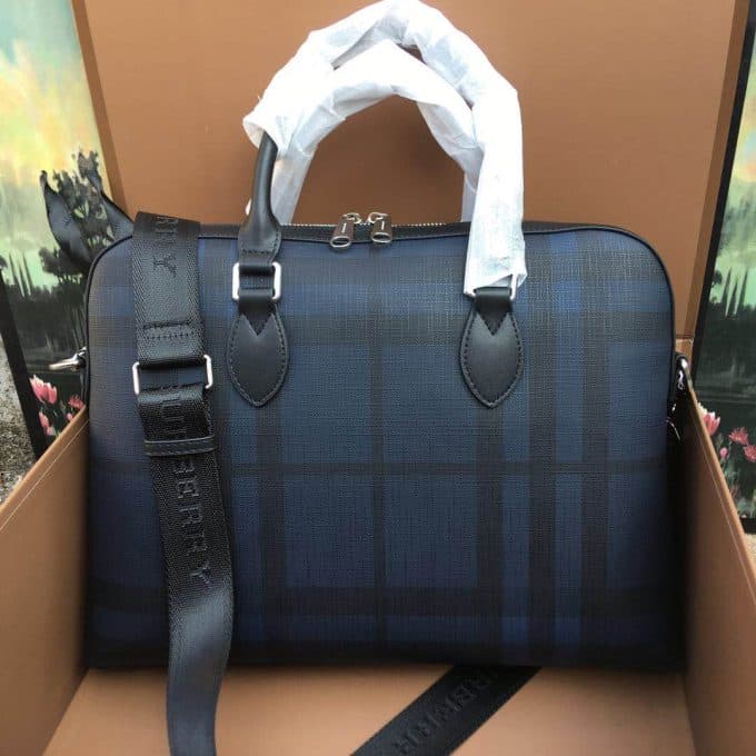 バーバリーバッグコピー 定番人気2021新品 BURBERRY メンズ ブリーフケース