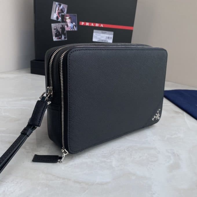 プラダバッグコピー 定番人気2021新品 PRADA メンズ セカンドバッグ - 画像 (2)