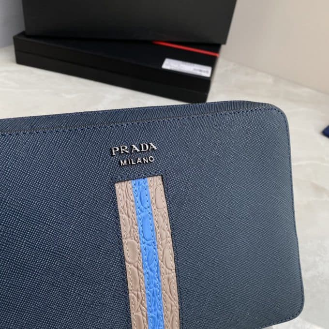 プラダバッグコピー 定番人気2021新品 PRADA メンズ セカンドバッグ - 画像 (5)