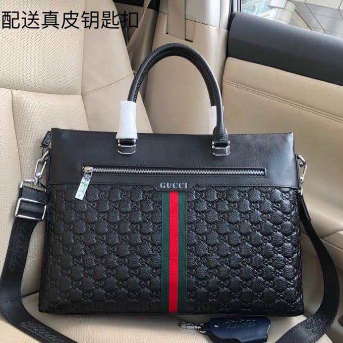 グッチバッグコピー 定番人気2021新品 GUCCI メンズ ブリーフケース - 画像 (7)