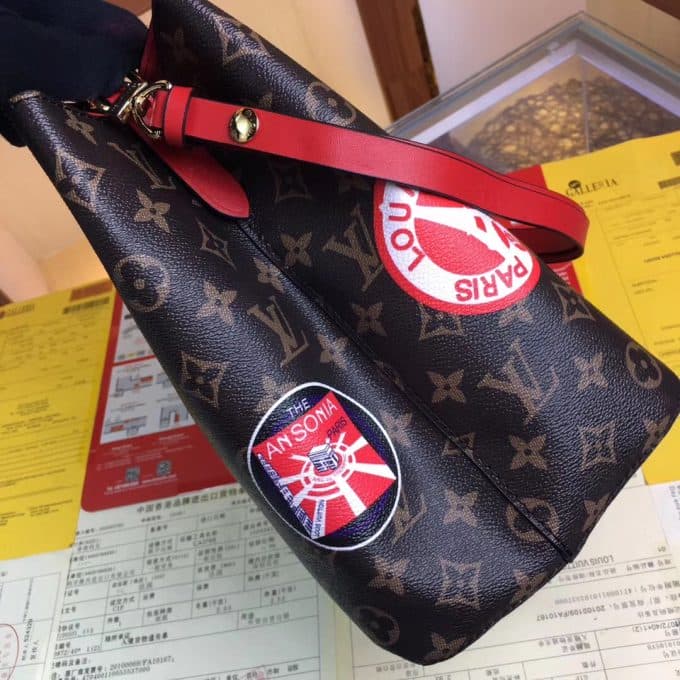 ルイヴィトンバッグコピー 定番人気2020新品 Louis Vuitton レディース バケツバッグ - 画像 (5)