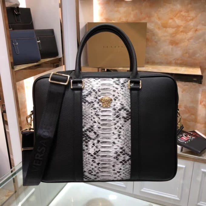 ヴェルサーチェバッグコピー 2021新品注目度NO.1 VERSACE メンズ ブリーフケース - 画像 (3)