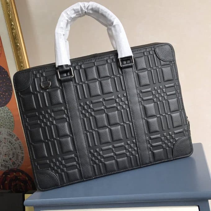 人気高級バーバリーバッグコピー 大人気2021新品 BURBERRY メンズ ブリーフケース - 画像 (3)